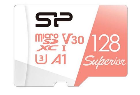 Карта памяти microSDXC 128GB Silicon Power SP128GBSTXDV3V20 Superior V30 A1 w/o adapter