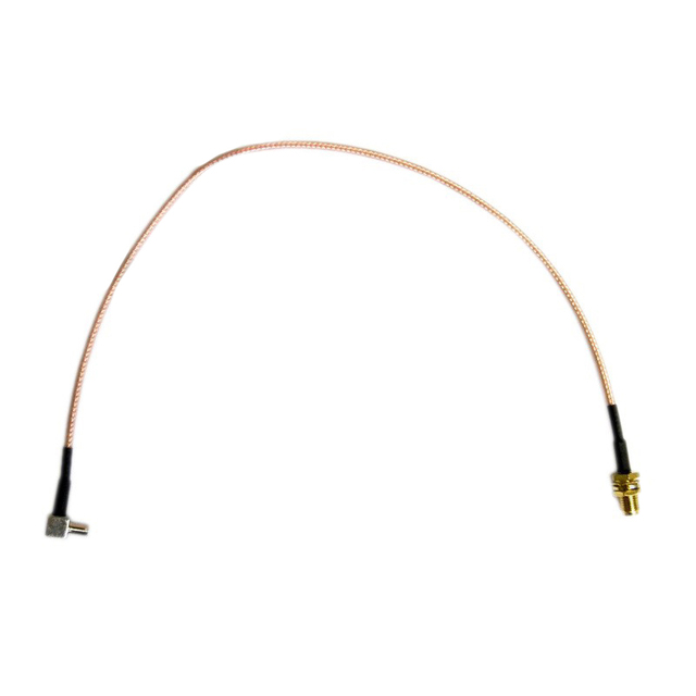 Пигтейл TS9 / SMA-male угловой 20см