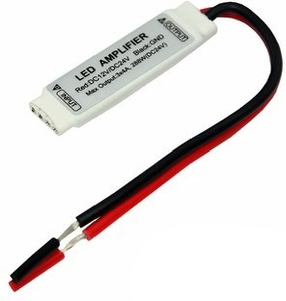 LED RGB мини усилитель 12-24 V/6 А LAMPER
