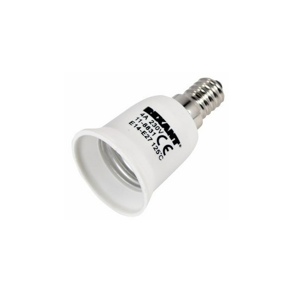 Переходник цокольный Е14-Е27 REXANT (ПАКЕТ БОБ) 1 шт