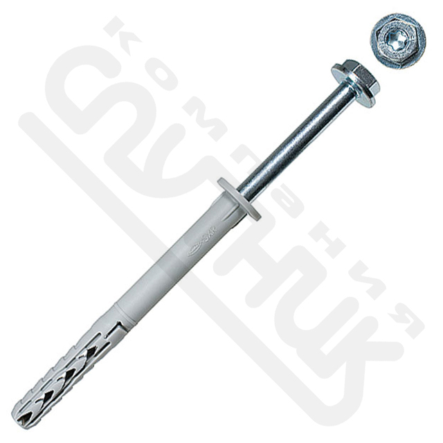 Фасадный дюбель шурупом SXS- F US 10х160