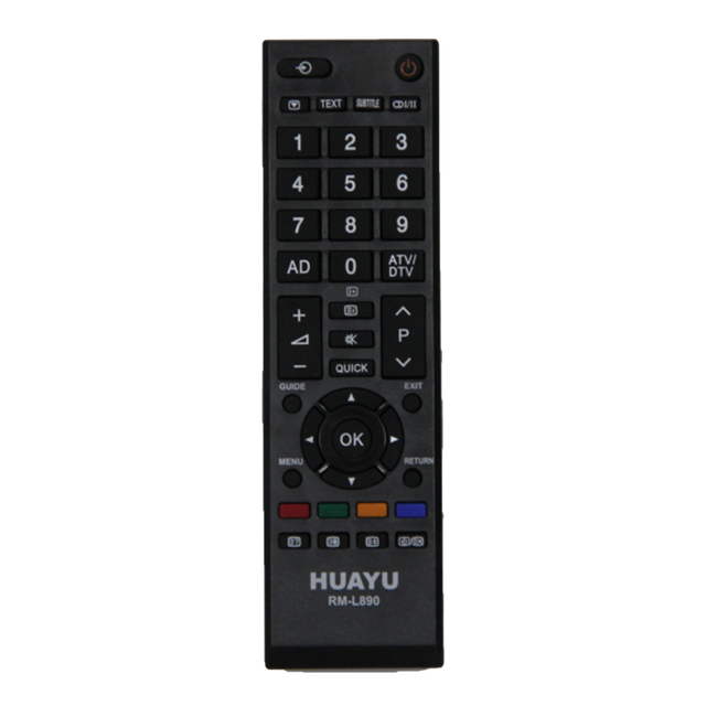 Пульт HUAYU RM-L890+ (CT-90326) для TV Toshiba, универсальный