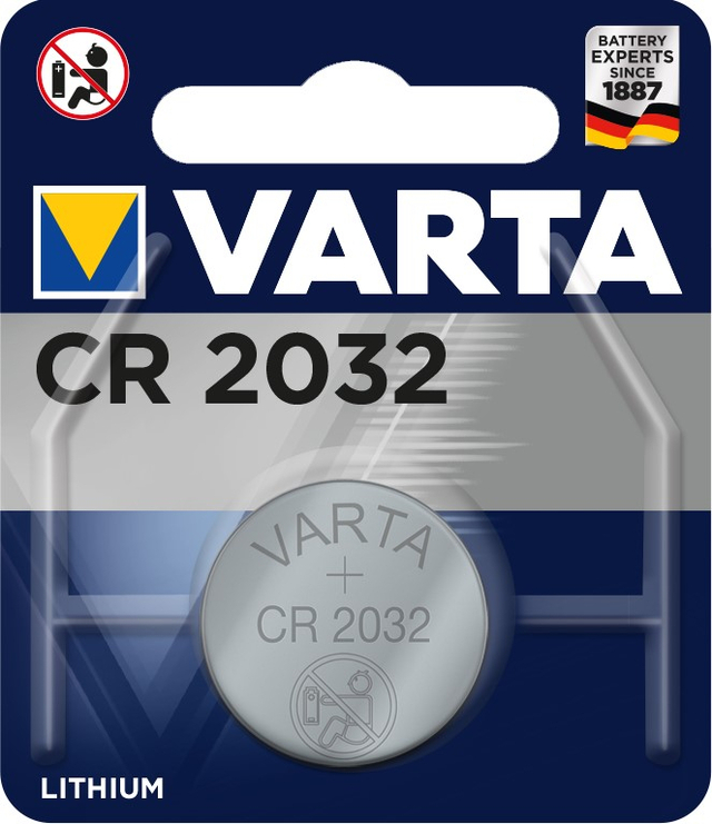 Батарейка Varta ELECTRONICS CR2032 Lithium (BL1)