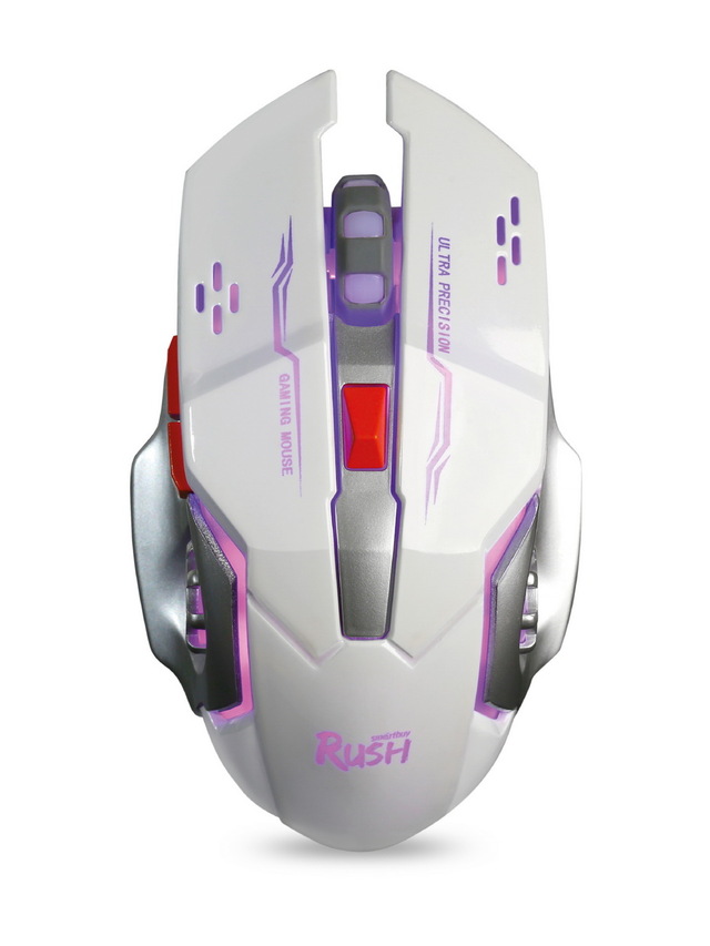 Мышь SMARTBUY RUSH AVATAR SBM-724G-W игровая проводная, белый