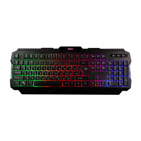 Клавиатура SMARTBUY RUSH WARRIOR (SBK-308G-K) игровая проводная мультимедийная. черный