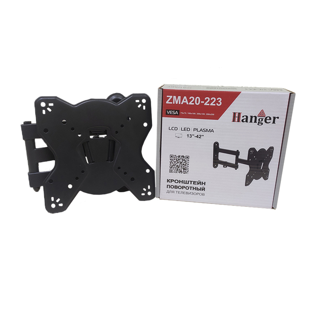 Кронштейн HANGER поворотно-наклонный ZMA20-223 для TV 13"-42"