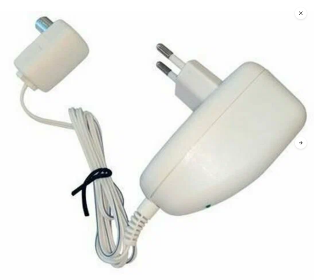 DVP 1200 WH Блок питания 220В TV 12В 100 мА Белый с инжектором (100) 