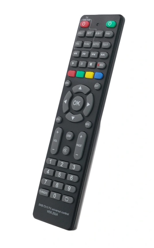 Пульт ДУ для приставок DVB-T2+3-TV ver.2024  (производство фабрики Huayu)
