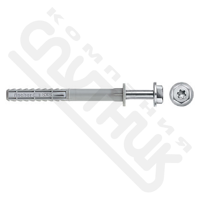 Фасадный дюбель шурупом SXS- F US 10х180