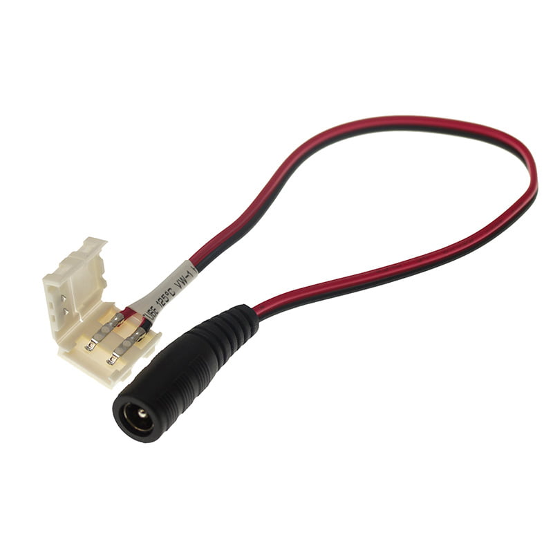 Коннектор питания с джеком для одноцветных светодиодных лент шириной 10мм Neon-Night