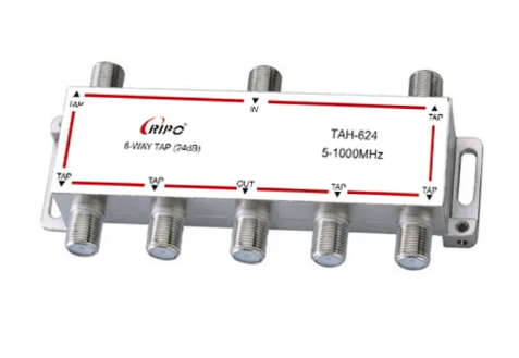 Ответвитель RIPO ТАН 624F (6х24dB,5-1000МНz)