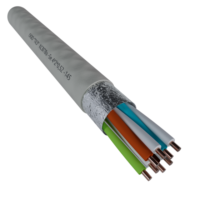 Кабель  КСВПВэ-5е  4х2х0,52  (0,5)