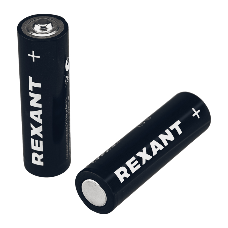 Батарейка алкалиновая AA/LR6 пальчиковая 1,5В блистер 4 шт. REXANT