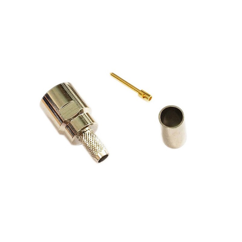 Разъем АНТЭКС N1-111F / FME-male обжимной на кабель RG-58